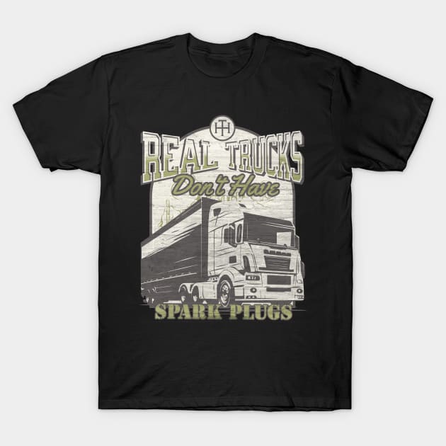 Diesel Trucks are REAL trucks T-Shirt by Farm Road Mercantile 